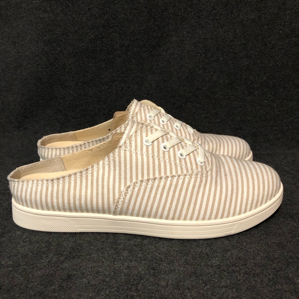 Spenco Shoes Womens 8.5 B Santa Rosa Orthotic Slip On Mule Stripe Comfort Slides
